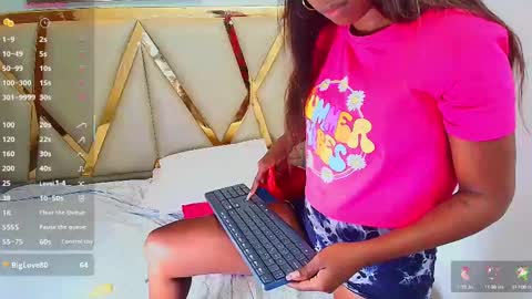 Snapshot of myblackdope_ chatting on March 4, 6:29 pm Samanta online show from March 4, 6:29 pm