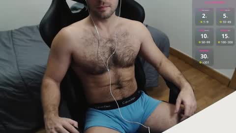 Snapshot of myhairymacho chatting on January 25, 2:58 am Juan OF myhairymacho online show from January 25, 2:58 am