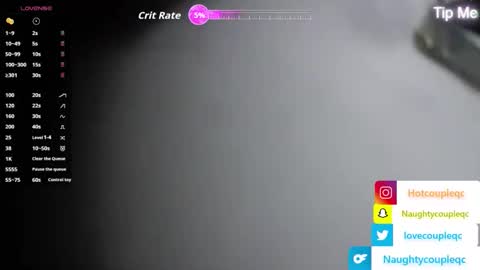 Naughtycoupleqc online show from April 8, 4:04 am