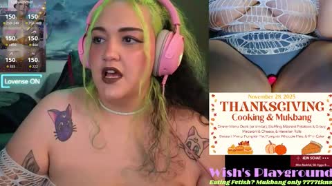 Wishs Playground online show from November 27, 2:14 pm