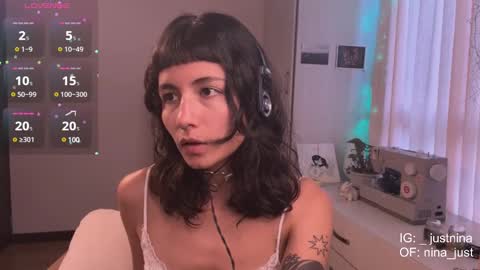 Snapshot of nina_just chatting on March 7, 9:27 pm Nina. online show from March 7, 9:27 pm