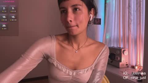 Snapshot of nina_just chatting on December 1, 8:55 pm Nina. online show from December 1, 8:55 pm