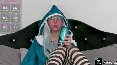 Noninha  online show from April 15, 1:09 am