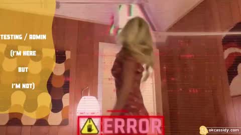 cassidy online show from October 1, 8:41 pm