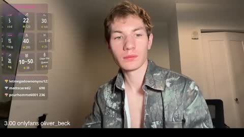 Oliver Beck online show from May 16, 2:52 am