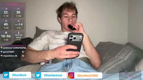 Oliver Beck online show from March 29, 2:35 am