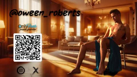 Snapshot of oween_roberts chatting on January 12, 2:41 pm Oween online show from January 12, 2:41 pm