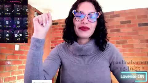 Paulina online show from October 2, 3:33 pm