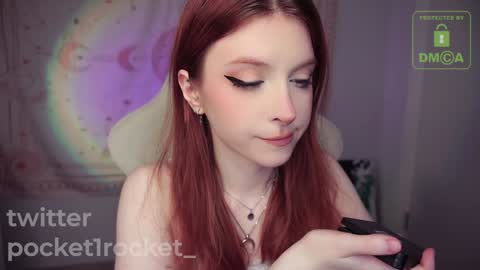 Snapshot of pocketrocket_ chatting on January 13, 12:41 am pocketrocket_ online show from January 13, 12:41 am