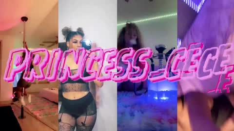 Snapshot of princess_cece chatting on January 25, 12:59 am Cece NEXT LIVESTREAM -- DEC. 4th 7 PM CST online show from January 25, 12:59 am