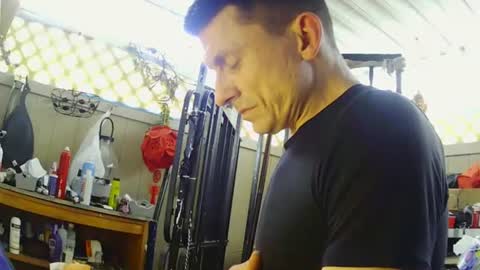 Snapshot of rockboi77 chatting on March 3, 9:48 pm muscleboi slave online show from March 3, 9:48 pm