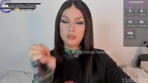 Snapshot of rominaowenxx chatting on September 13, 2:08 pm ROMINA OWEN online show from September 13, 2:08 pm