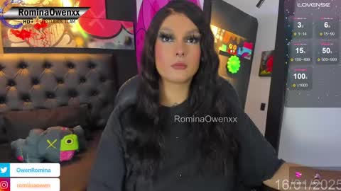 Snapshot of rominaowenxx chatting on January 16, 6:03 am ROMINA OWEN online show from January 16, 6:03 am