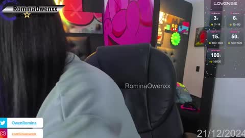 Snapshot of rominaowenxx chatting on December 22, 5:44 am ROMINA OWEN online show from December 22, 5:44 am