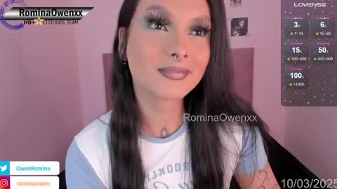 Snapshot of rominaowenxx chatting on March 10, 4:57 pm ROMINA OWEN online show from March 10, 4:57 pm