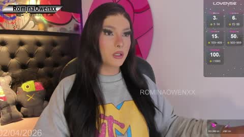 ROMINA OWEN online show from April 2, 3:58 am