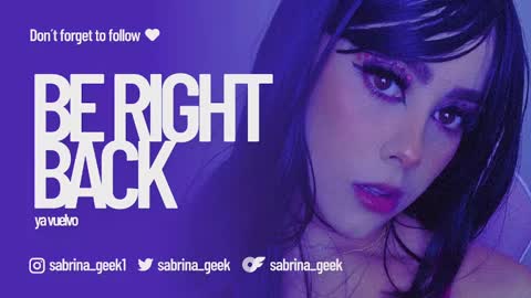 sabrina_geek online show from January 13, 12:41 am