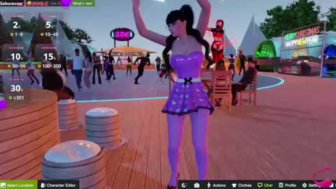 SAKURA COW online show from December 28, 2:42 pm