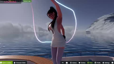 SAKURA COW online show from December 25, 7:02 pm