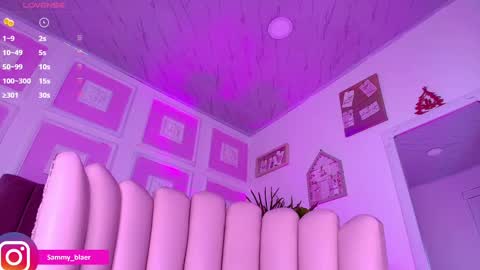 Snapshot of sammyblaer chatting on February 3, 5:07 am Samantha online show from February 3, 5:07 am