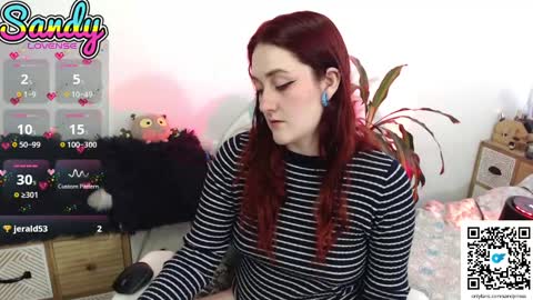 Snapshot of sandprinss chatting on March 6, 10:47 pm Sandy Prinss online show from March 6, 10:47 pm