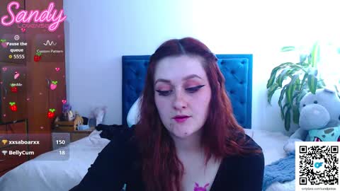 Snapshot of sandprinss chatting on September 17, 7:06 pm Sandy Prinss online show from September 17, 7:06 pm