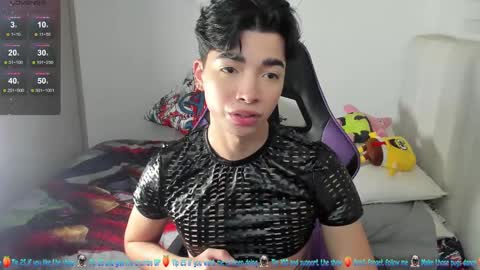 Snapshot of santy7u7 chatting on February 23, 1:10 pm Mr. Santiago online show from February 23, 1:10 pm