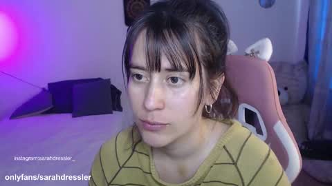 sarahdressler online show from October 21, 7:50 pm