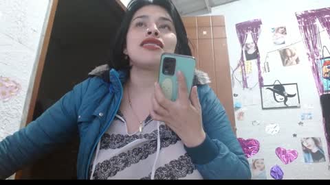 Snapshot of saray_extrovert1 chatting on January 8, 8:38 am Sara Jimenez online show from January 8, 8:38 am