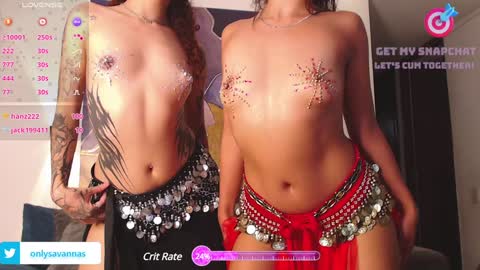 Snapshot of savanna_wallace chatting on December 10, 1:32 am Savannaredhair 33 Angelebony33 online show from December 10, 1:32 am