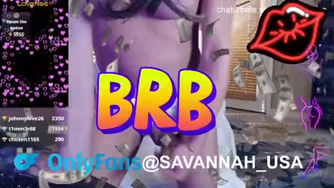 Onlyfans Savannah usa online show from February 5, 10:01 pm
