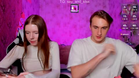 Snapshot of say_and_kiss chatting on January 14, 9:41 pm Say and kiss online show from January 14, 9:41 pm