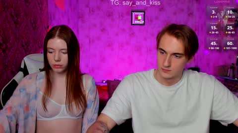 Snapshot of say_and_kiss chatting on January 12, 9:08 pm Say and kiss online show from January 12, 9:08 pm