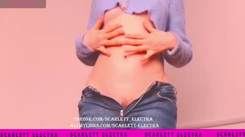 SCARLETT ELECTRA  -  online show from January 10, 3:28 pm