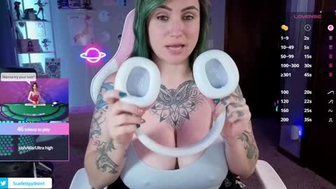 Scarlett online show from September 28, 12:19 am