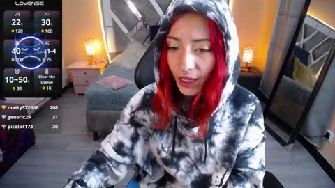 Snapshot of scarllett_bdsm chatting on December 6, 9:49 am Scarllett online show from December 6, 9:49 am