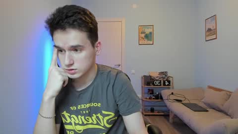 Thomas brunette and Alex blond online show from January 30, 5:41 am