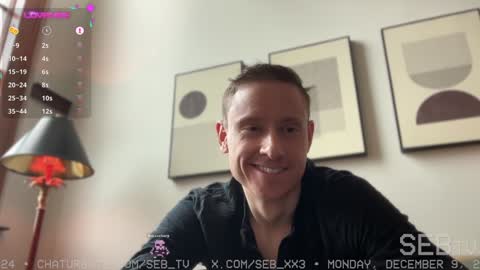 Snapshot of seb_tv chatting on December 9, 8:12 pm Sebastian online show from December 9, 8:12 pm
