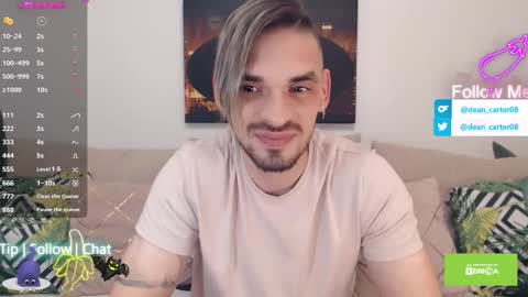 Dean Carter online show from October 21, 11:08 pm