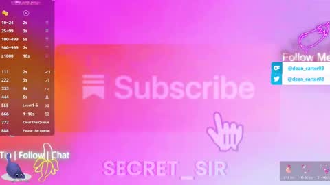 Dean Carter online show from February 15, 11:25 pm