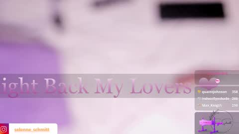 Selenne online show from March 12, 7:04 pm