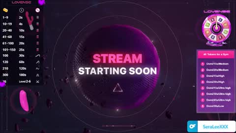 SeraLeeXXX online show from November 30, 6:48 pm