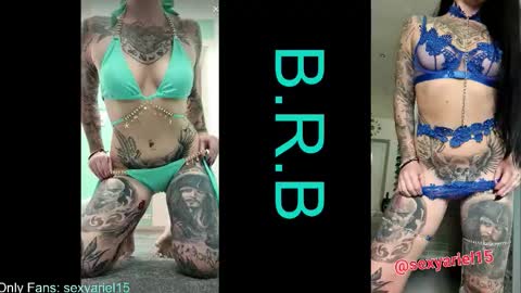 Snapshot of sexyariel15 chatting on September 9, 3:12 pm SexyAriel15 online show from September 9, 3:12 pm