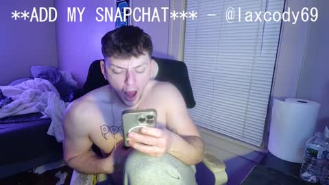 Snapshot of sexylax69 chatting on February 4, 1:34 am sexylax69 online show from February 4, 1:34 am