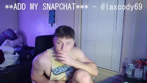 Snapshot of sexylax69 chatting on January 25, 1:43 am sexylax69 online show from January 25, 1:43 am