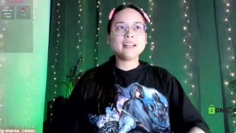 Snapshot of shantalcerezo chatting on February 18, 11:08 pm Cat-FOLLOWME and we talk IGshantal cerezo online show from February 18, 11:08 pm