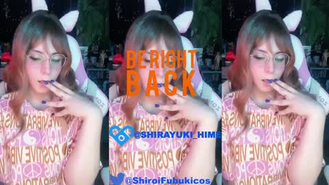Snapshot of shirayuki_hime chatting on January 25, 2:25 pm Im Lilu Rosenblum Guys I have ----Ill be glad to see you there online show from January 25, 2:25 pm