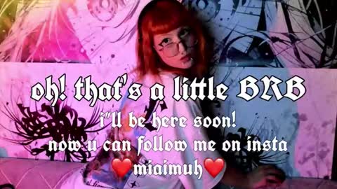 Mia online show from September 27, 8:17 pm