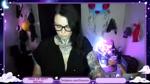 Snapshot of sinominx chatting on September 11, 2:35 am Sinomin online show from September 11, 2:35 am