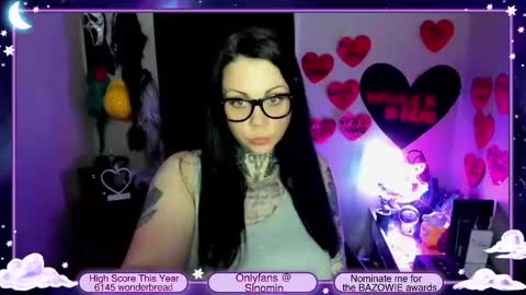 Snapshot of sinominx chatting on February 16, 4:20 am Sinomin online show from February 16, 4:20 am